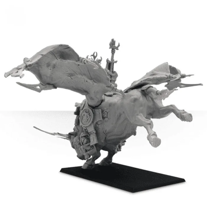 Drazhoath the Ashen on Cinderbreath his Bale Taurus