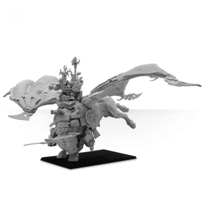 Drazhoath the Ashen on Cinderbreath his Bale Taurus
