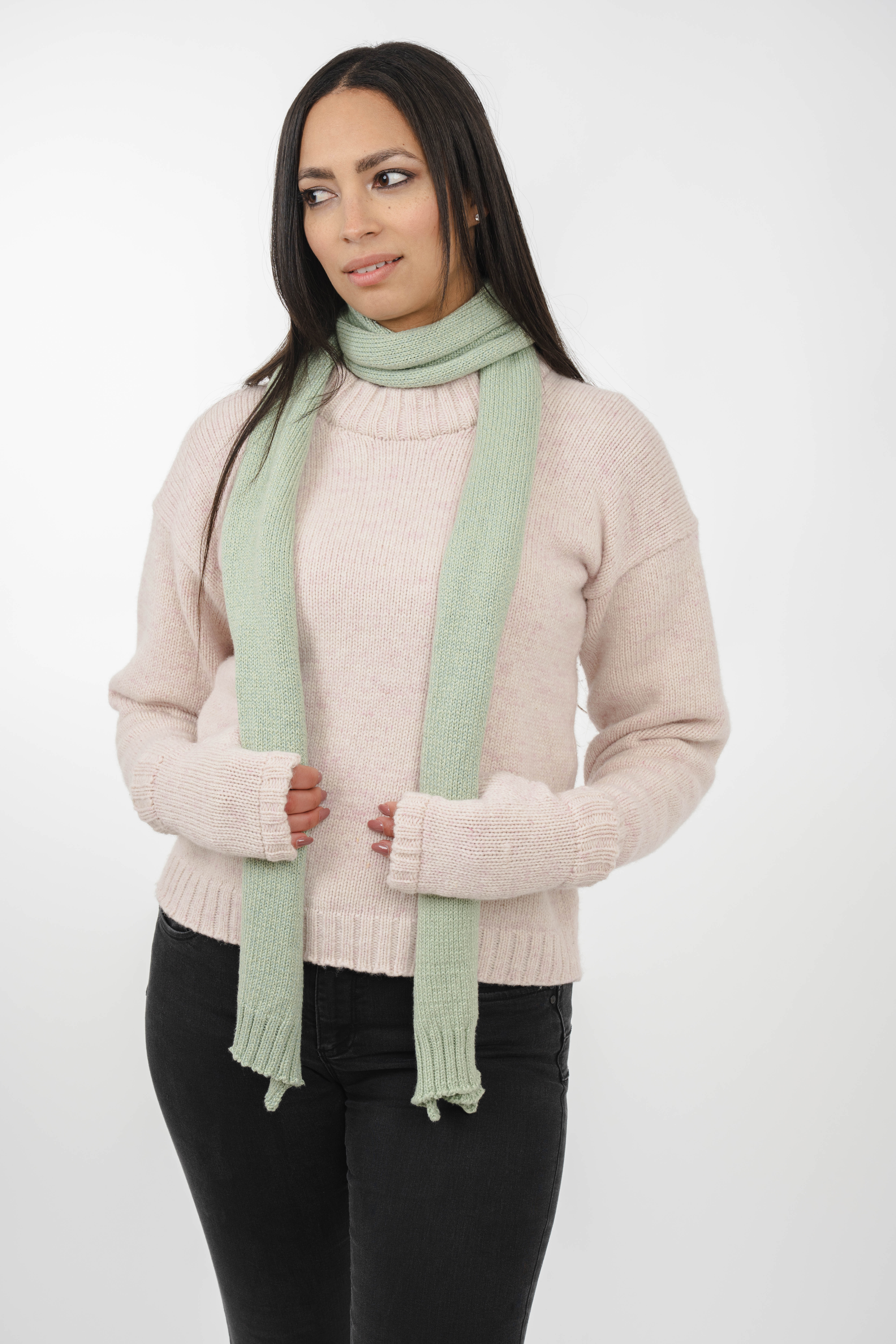 Le Pull Rose Poudré