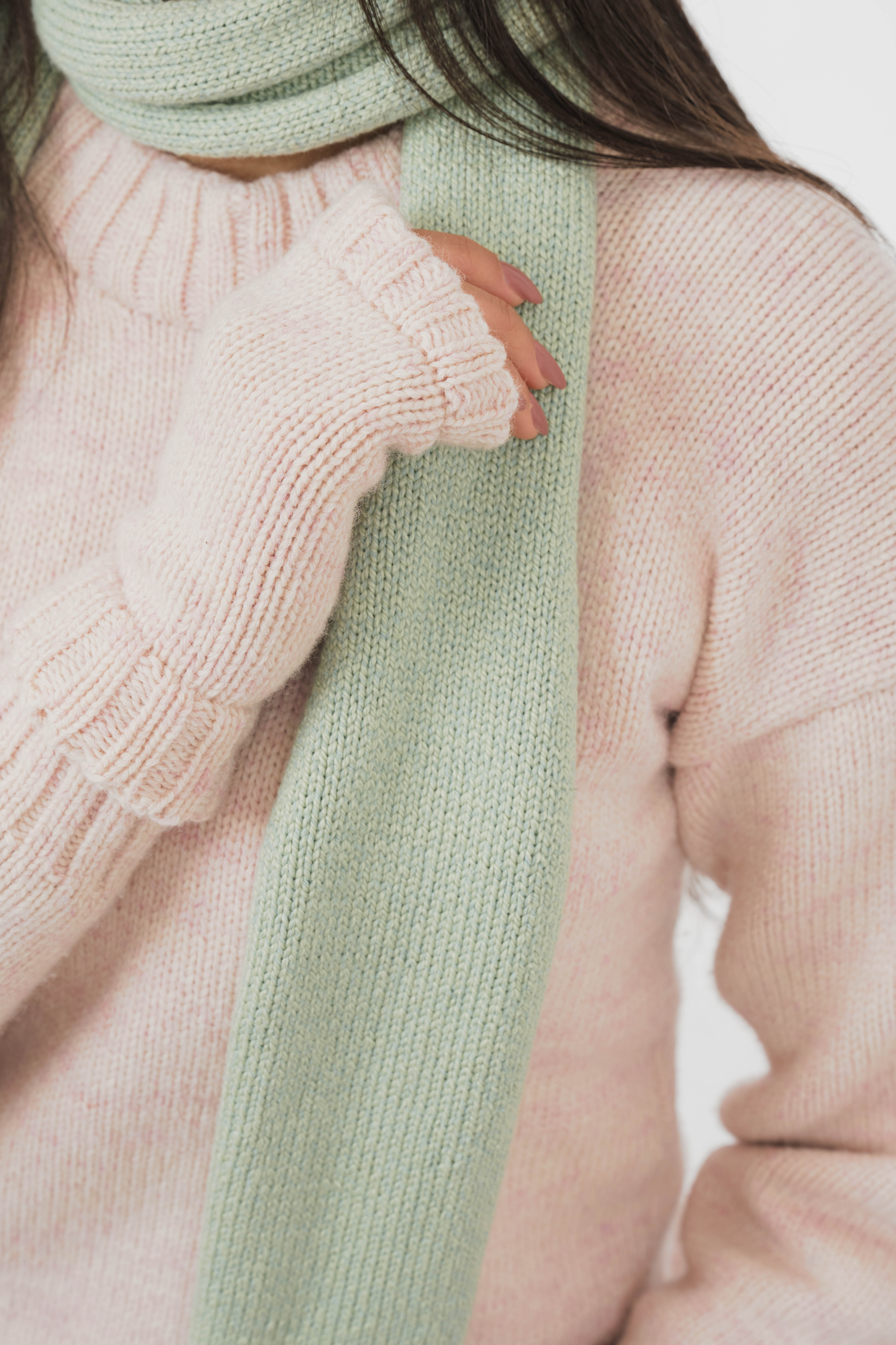 Le Pull Rose Poudré