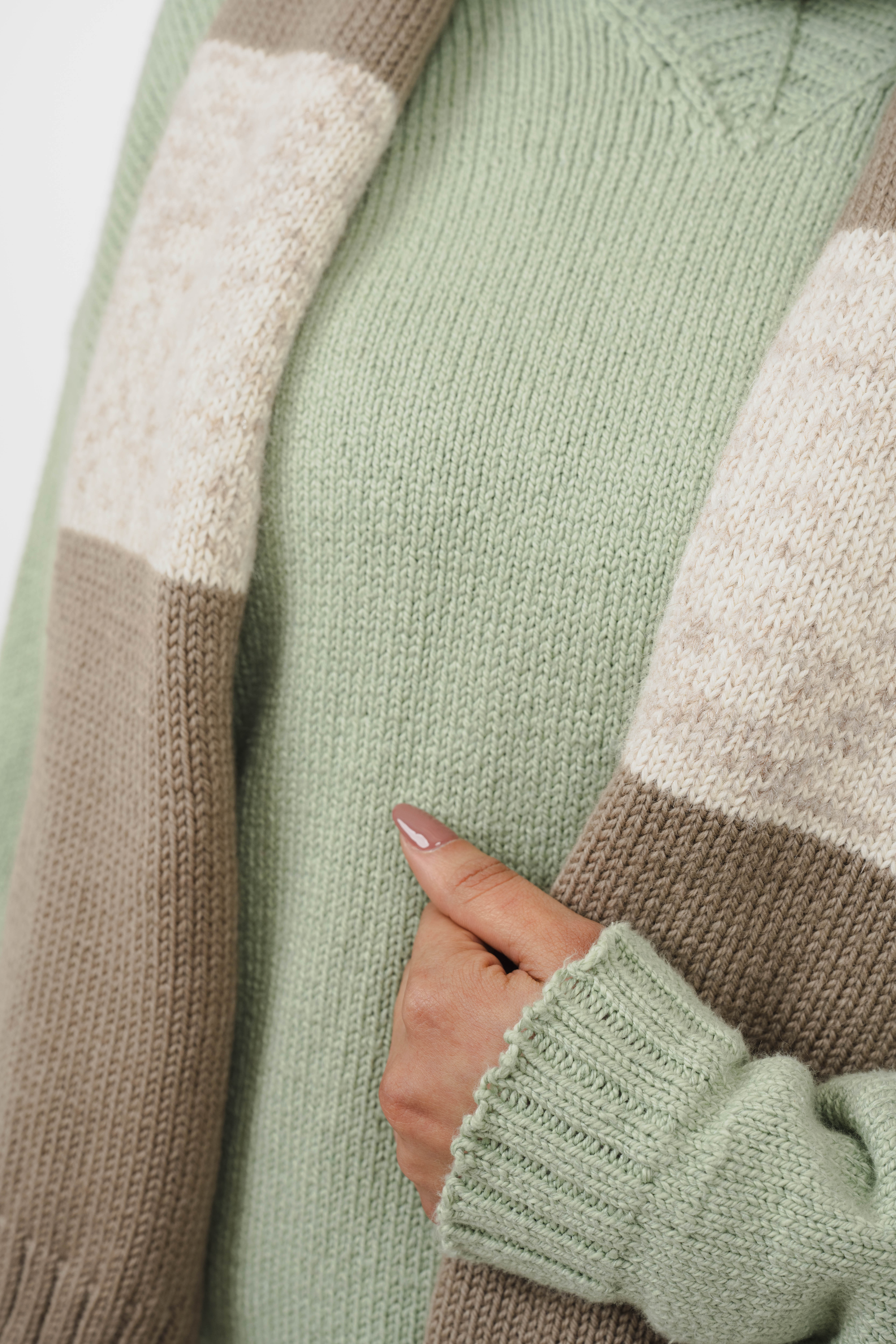 Le Pull Menthe Douce