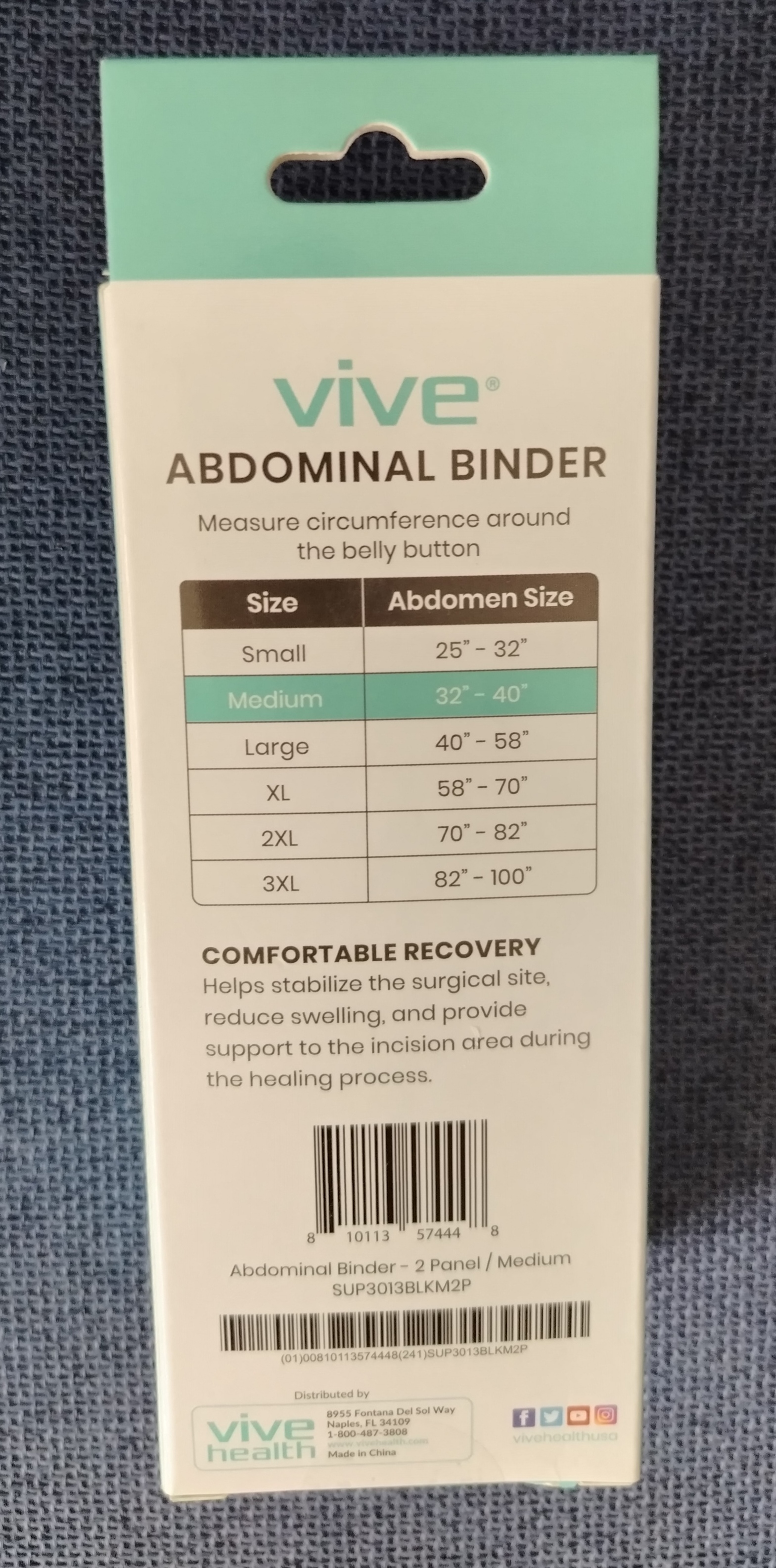 Faja Abdominal de 2 Bandas