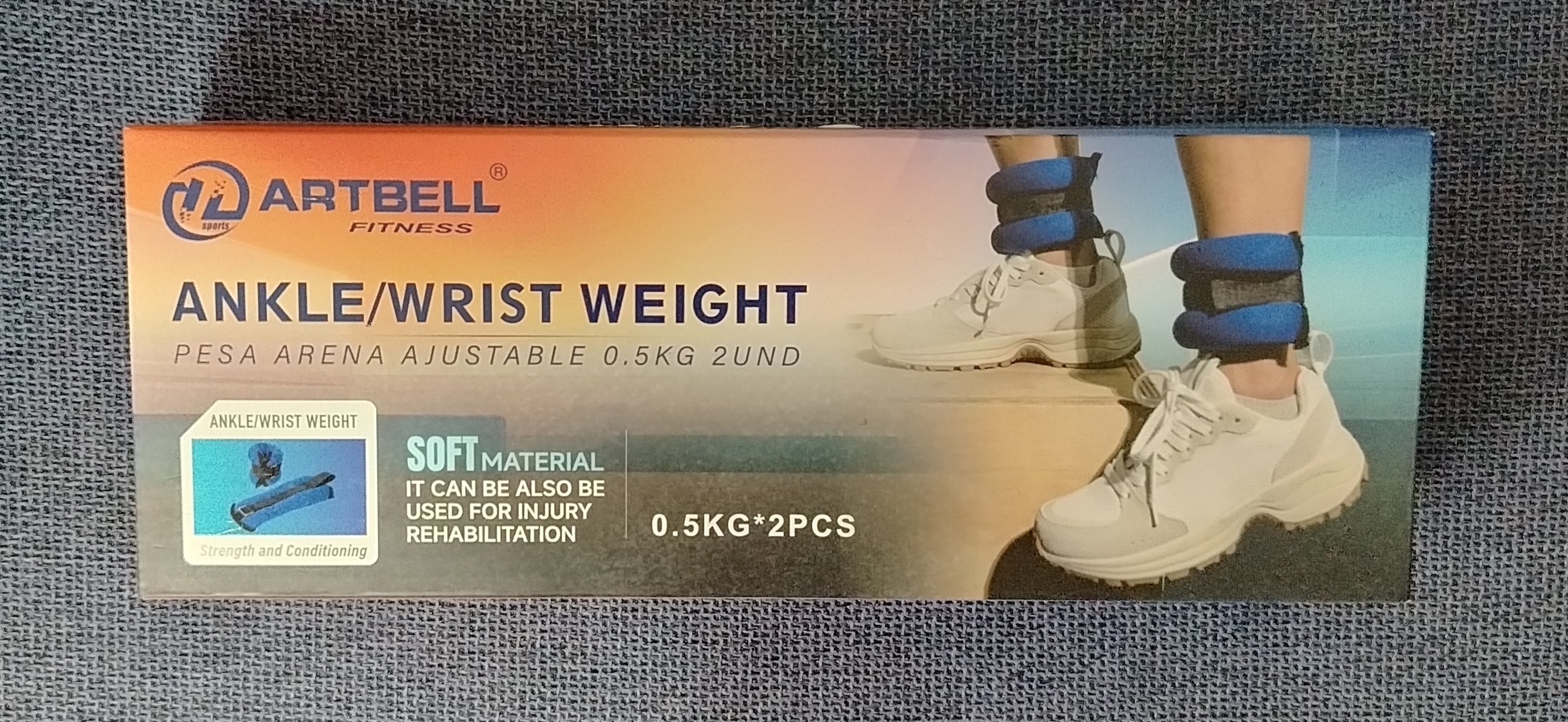 Pesas de Arena Ajustables de 0.5 Kg 