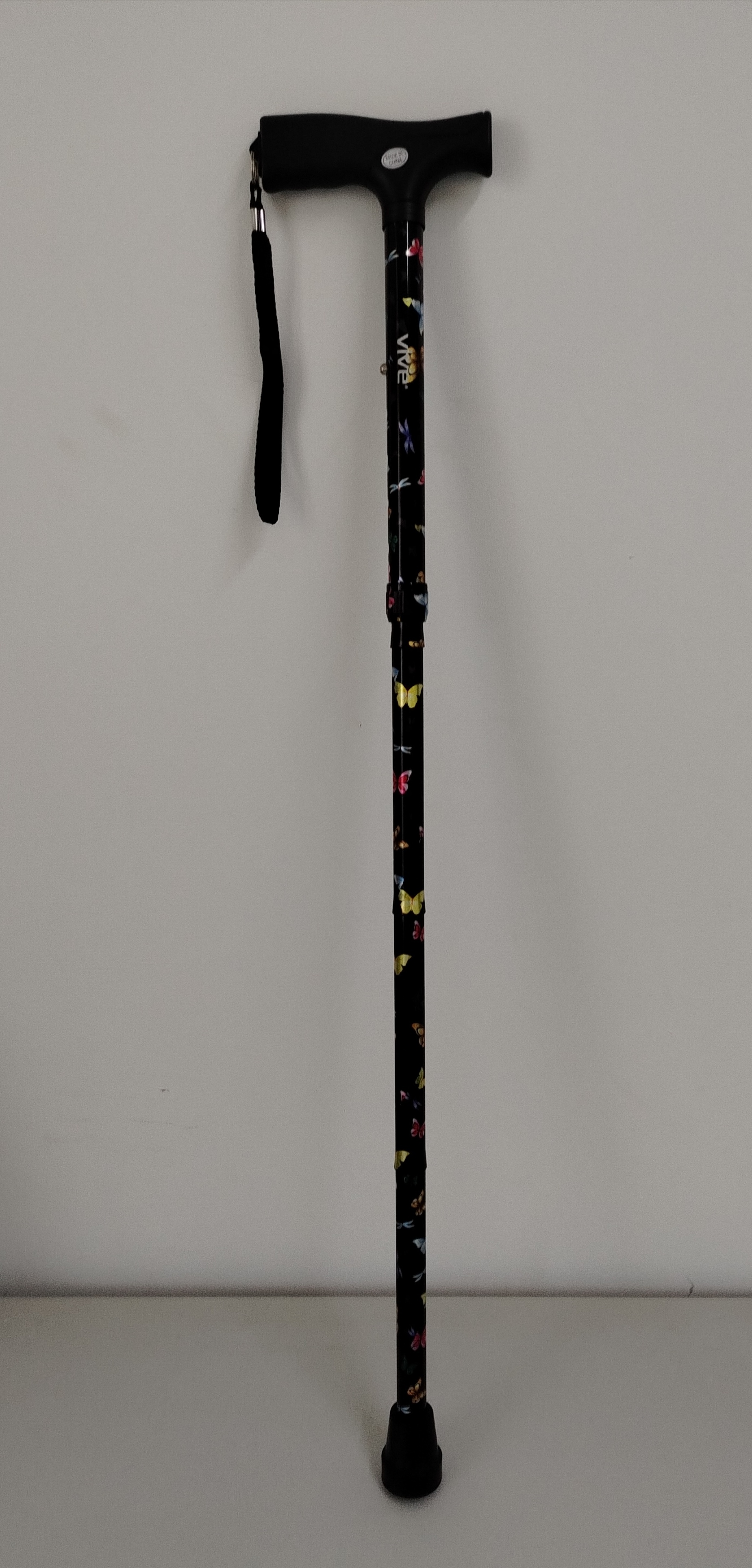 Bastón Plegable de un Punto - Mariposa