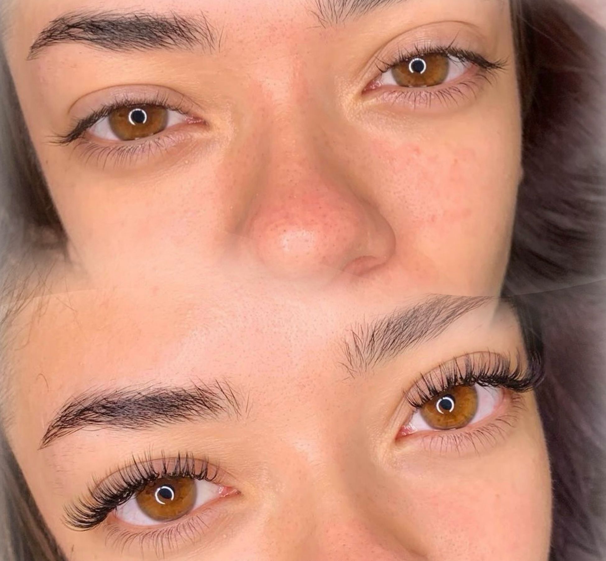 Extensiones de pestañas efecto rimel