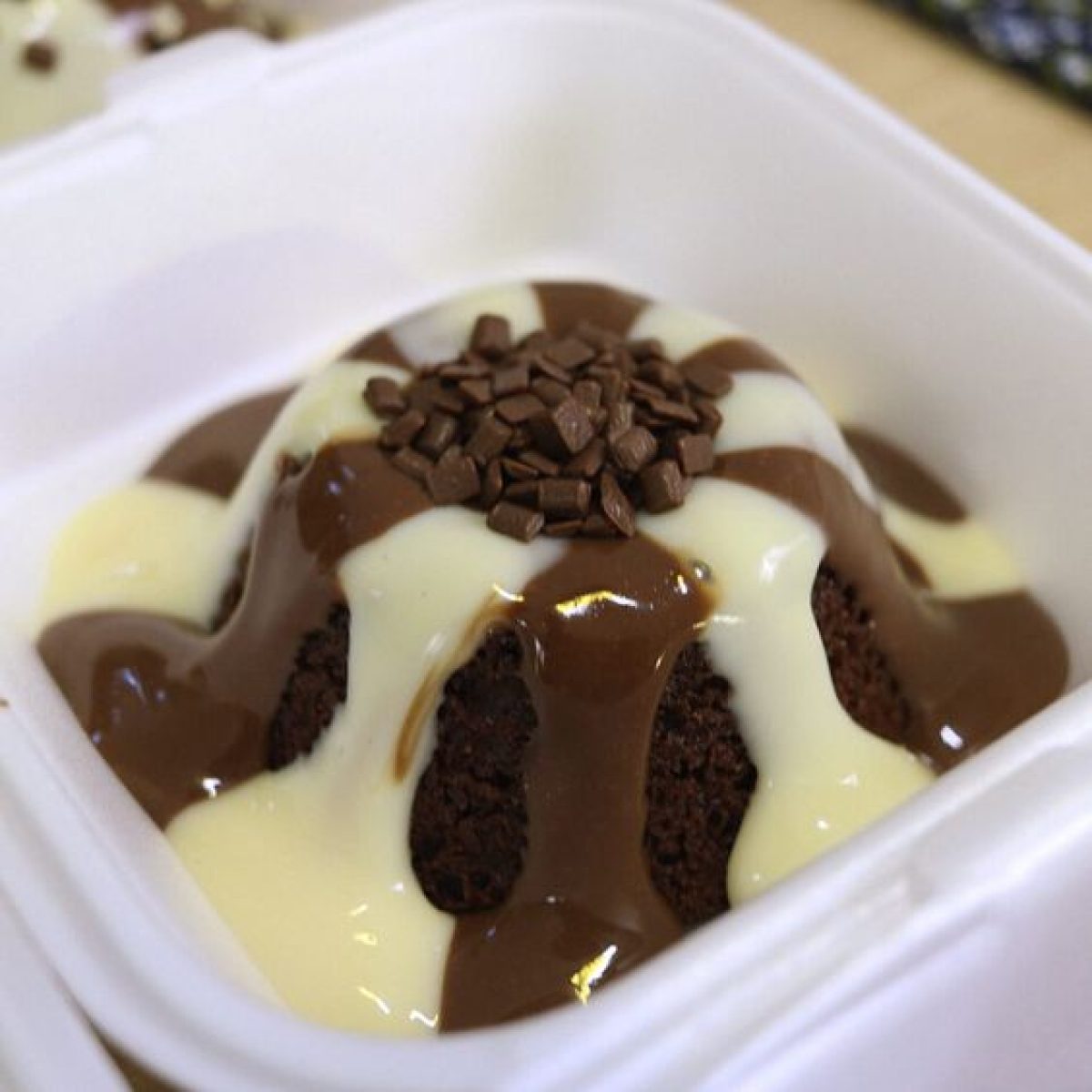 Mini Bolo Vulcão - Mesclado