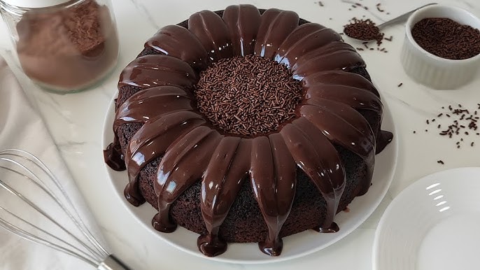 Bolo Vulcão - Chocolate