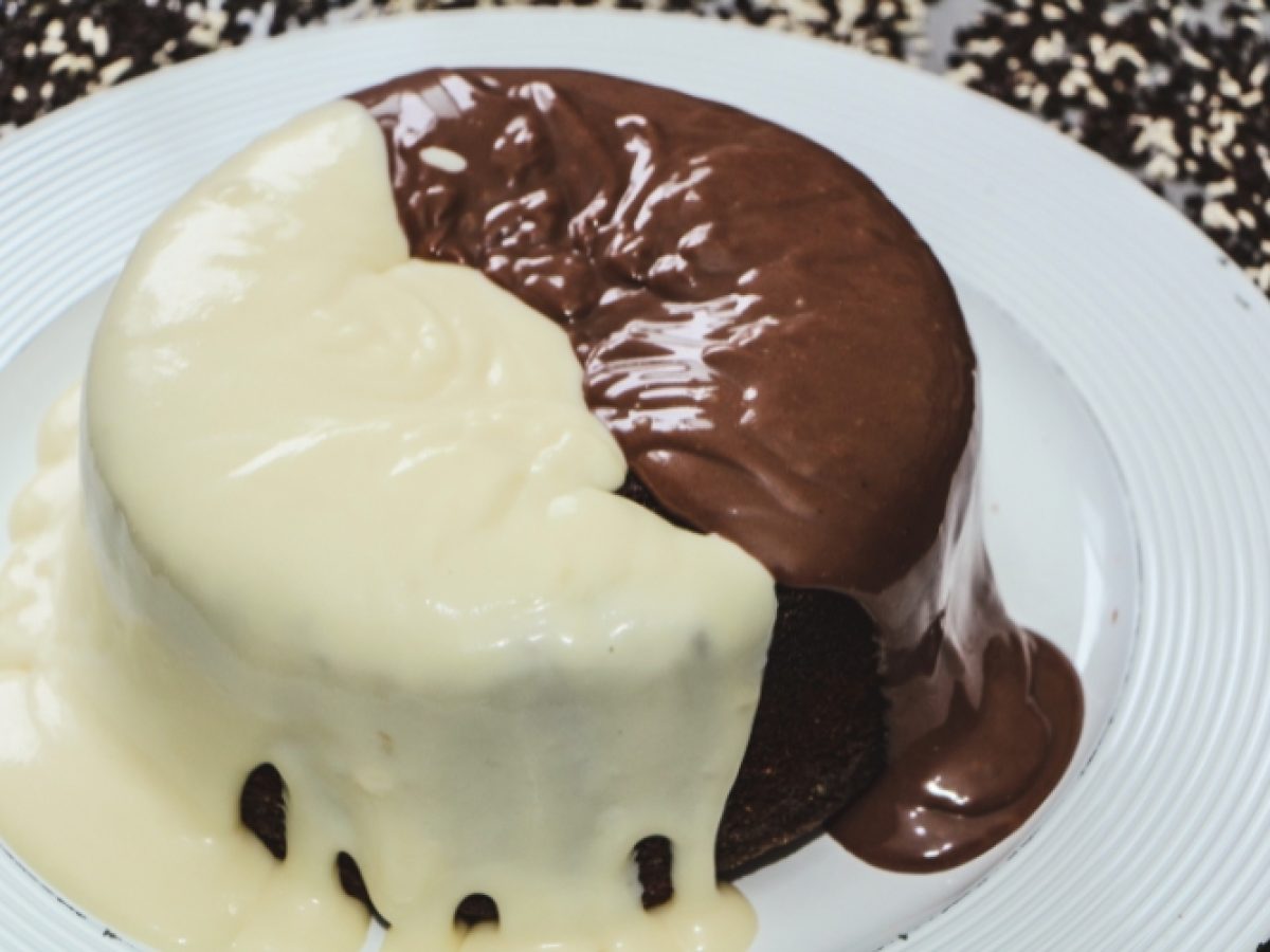 Bolo Vulcão - Mesclado