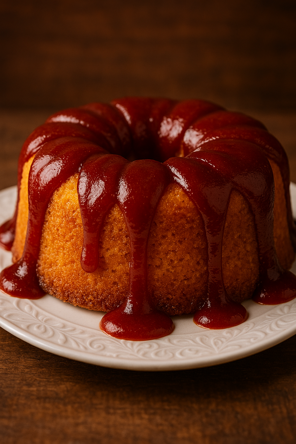 Bolo Caseiro de Fubá com Goiabada