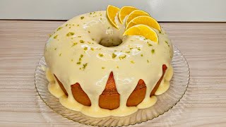 Bolo Caseiro de Laranja com Cobertura