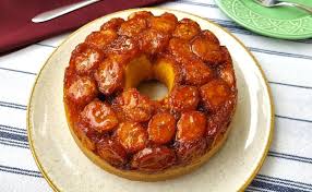 Bolo Caseiro de Banana Caramelizada