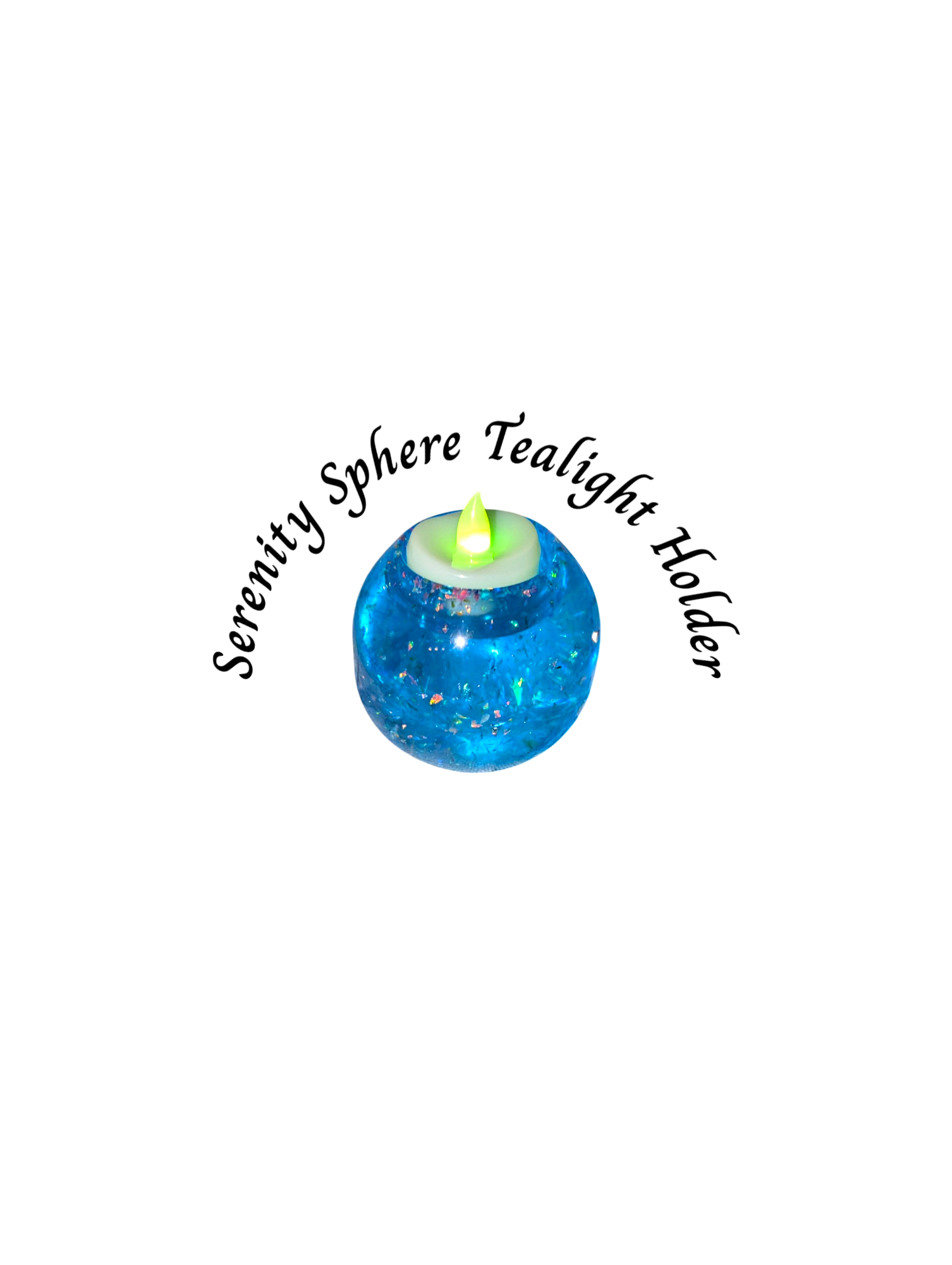 Serenity Sphere Tea Light Holder