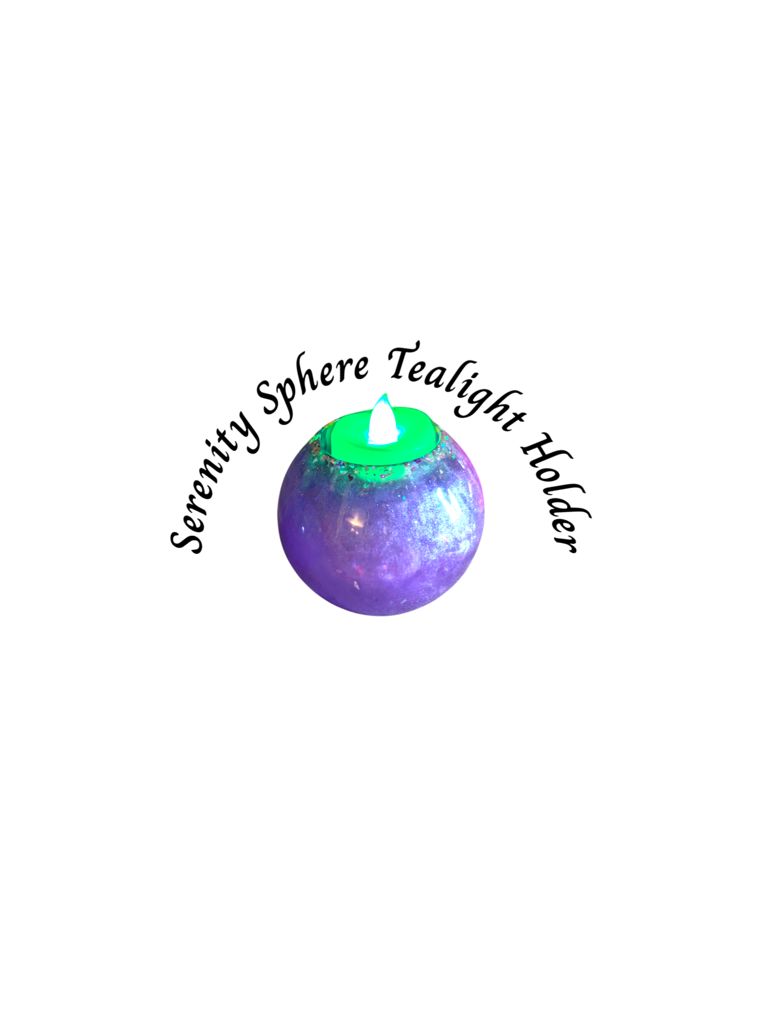 Serenity Sphere Tea Light Holder
