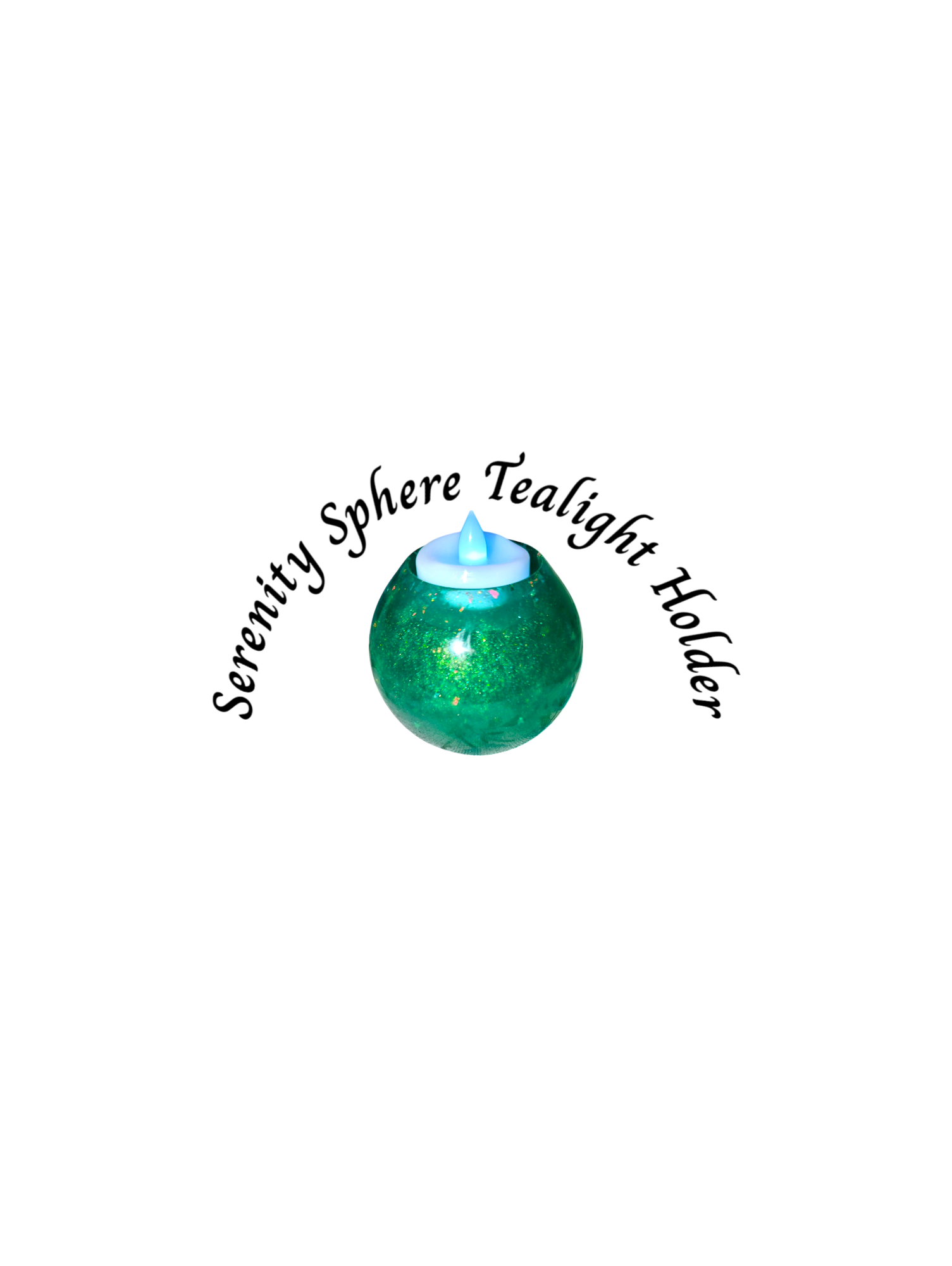 Serenity Sphere Tea Light Holder