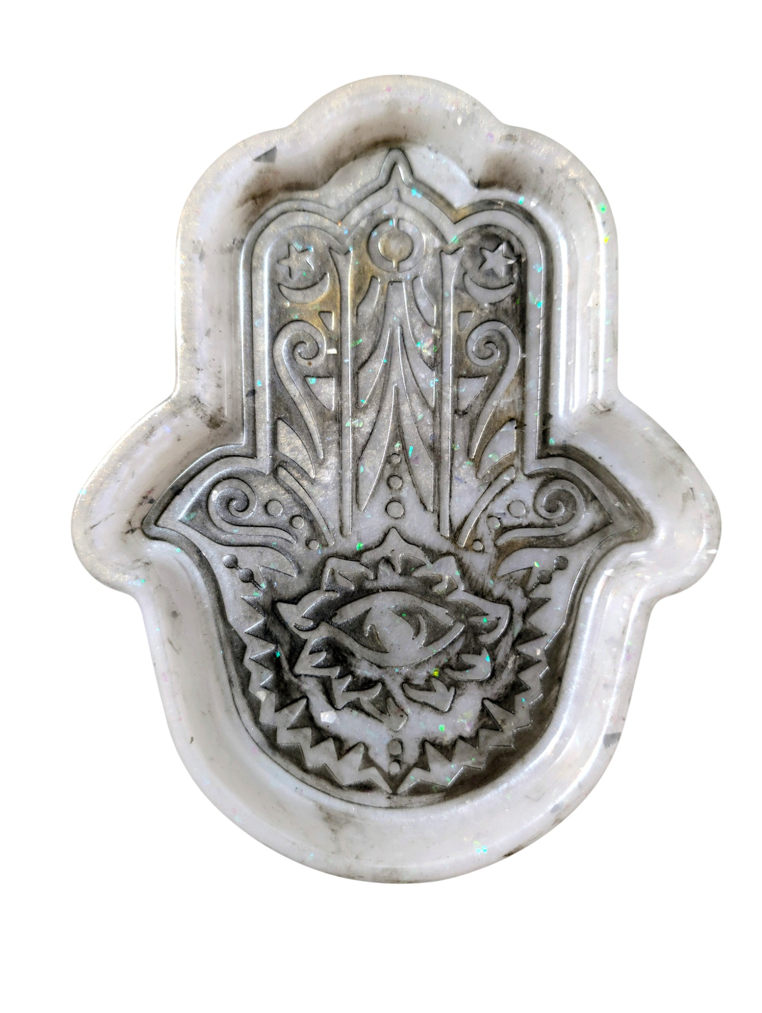 Mystical Moon/Hamsa Hand Trays
