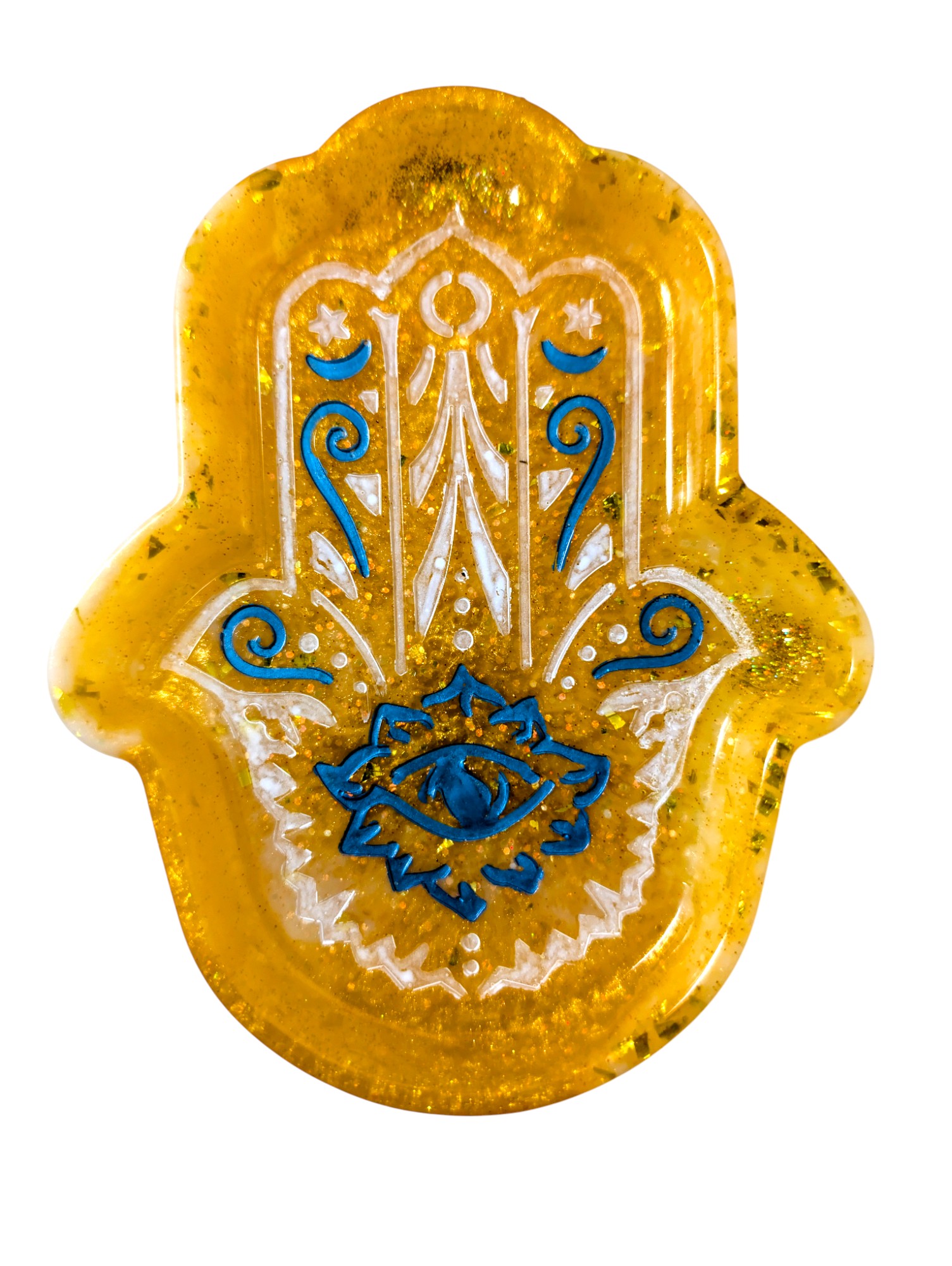 Mystical Moon/Hamsa Hand Trays
