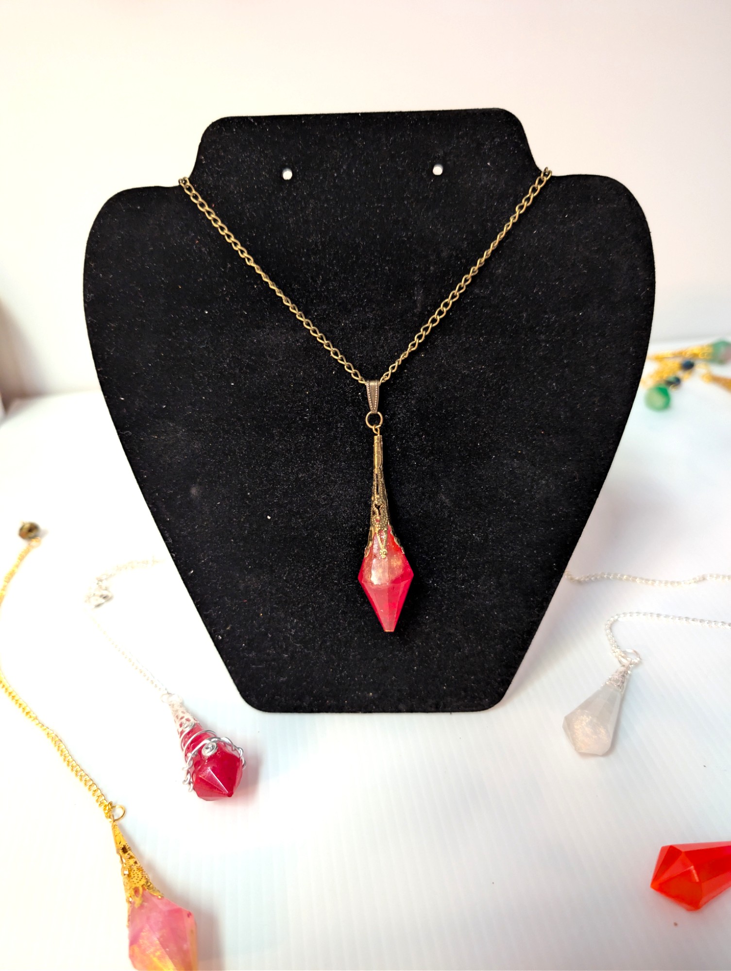 Handmade Resin Dowsing Pendulum
