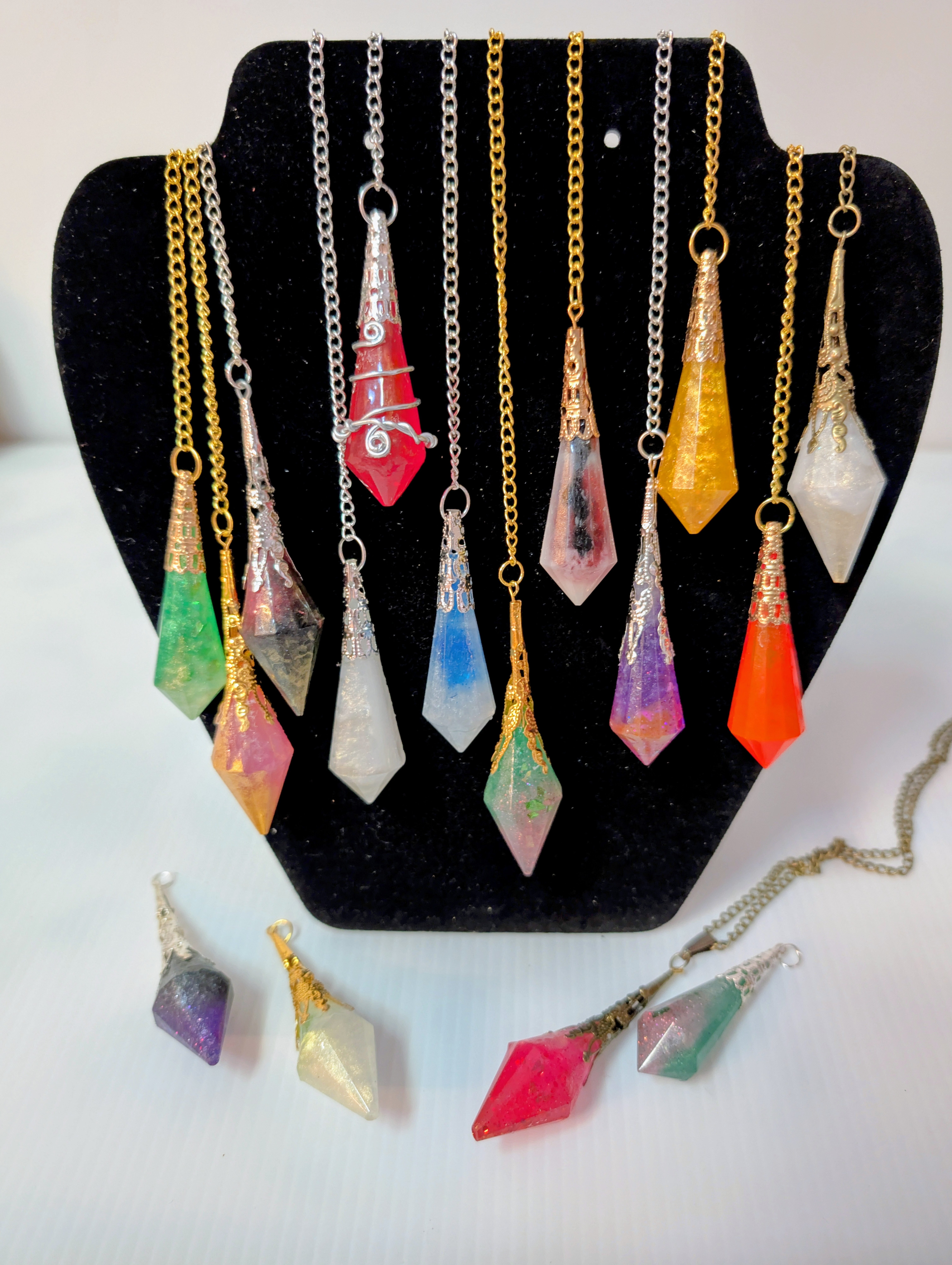 Handmade Resin Dowsing Pendulum