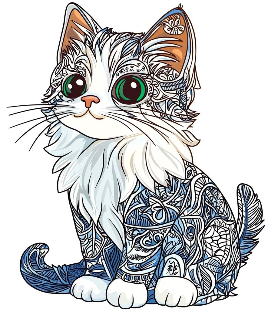 Mandalas Chats Imaginer Colorier Se relaxer