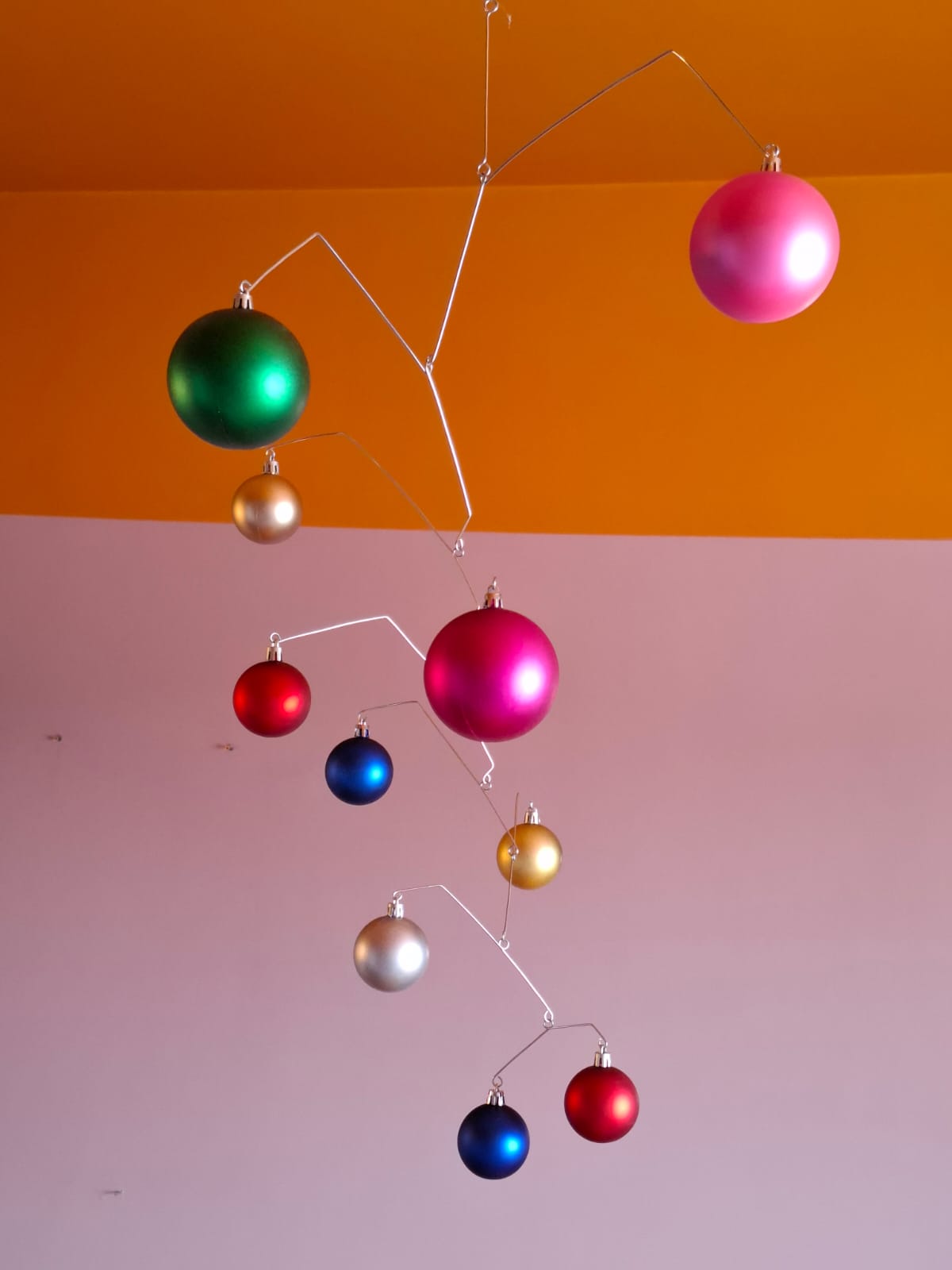 Móbile Natal Bola Matte