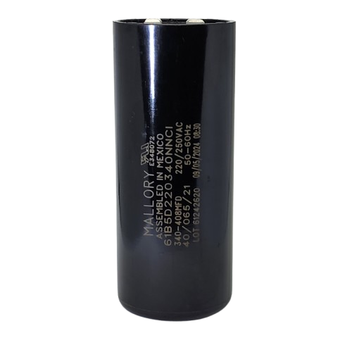 CAPACITOR DE ARRANQUE NGM 220V 340-408UF