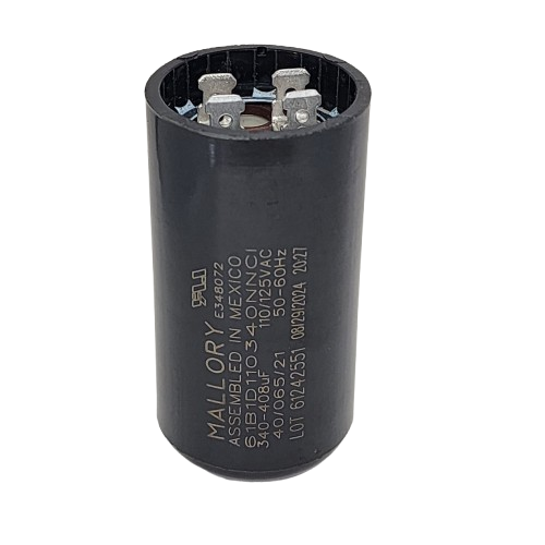 CAPACITOR ARRANQUE NGM 110V 340-408UF