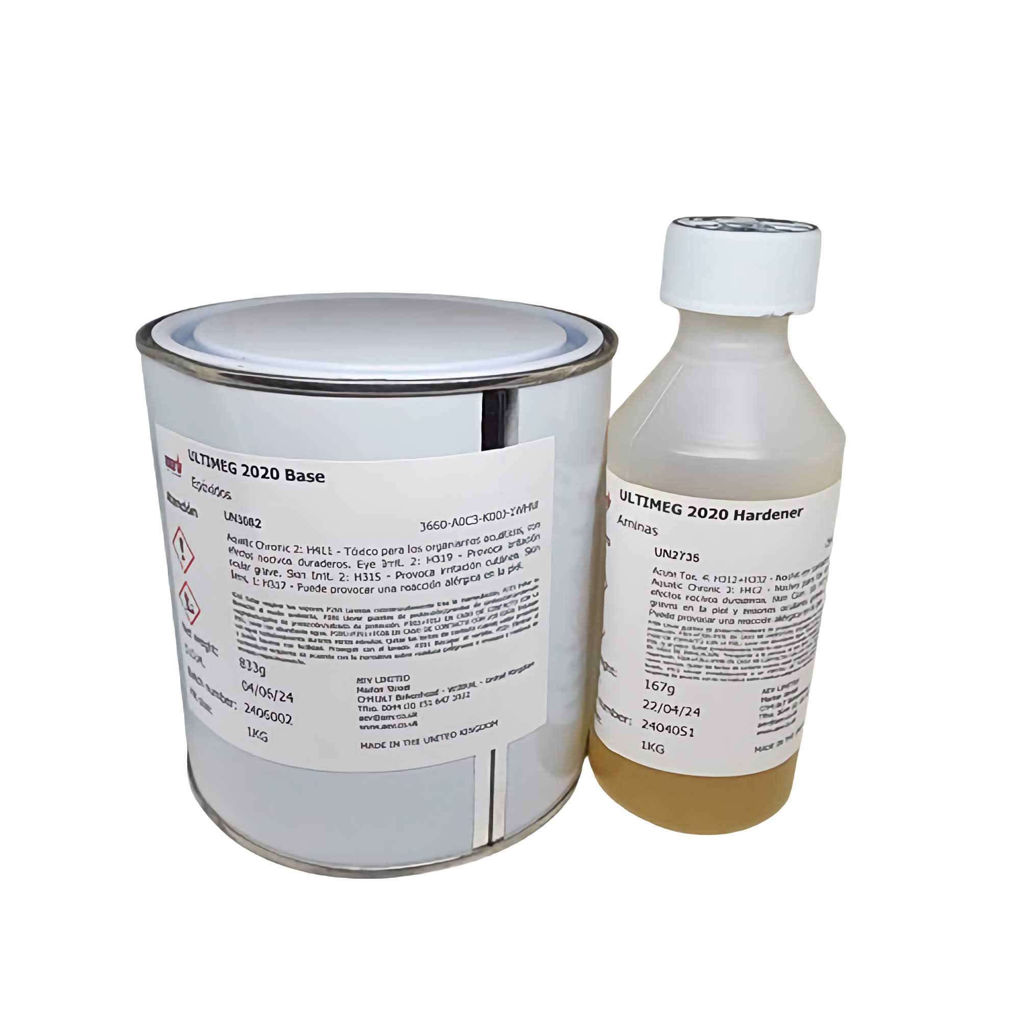 ULTIMEG 2020 RESINA EPÓXICA KIT 1KG