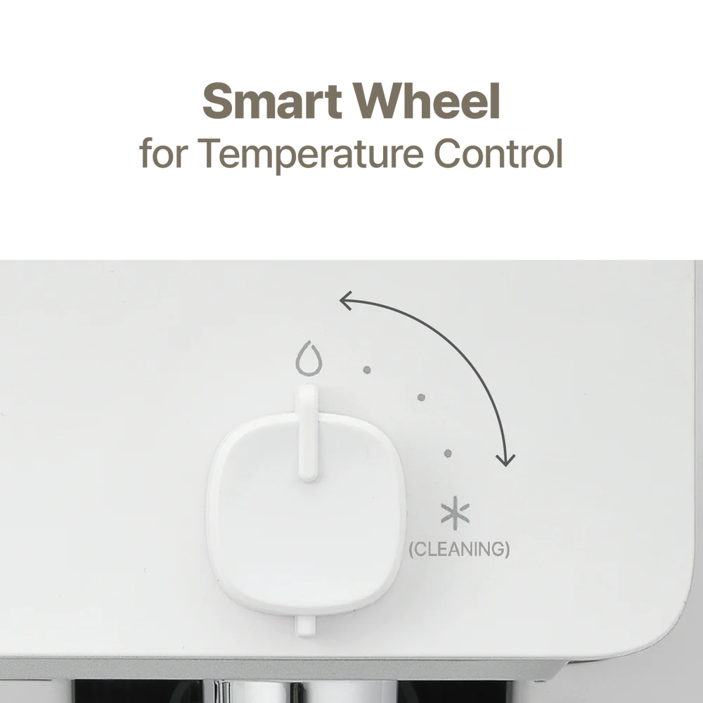 스마트 휠 + 안심클리닝 냉온정수기 (CP-WN601HW)