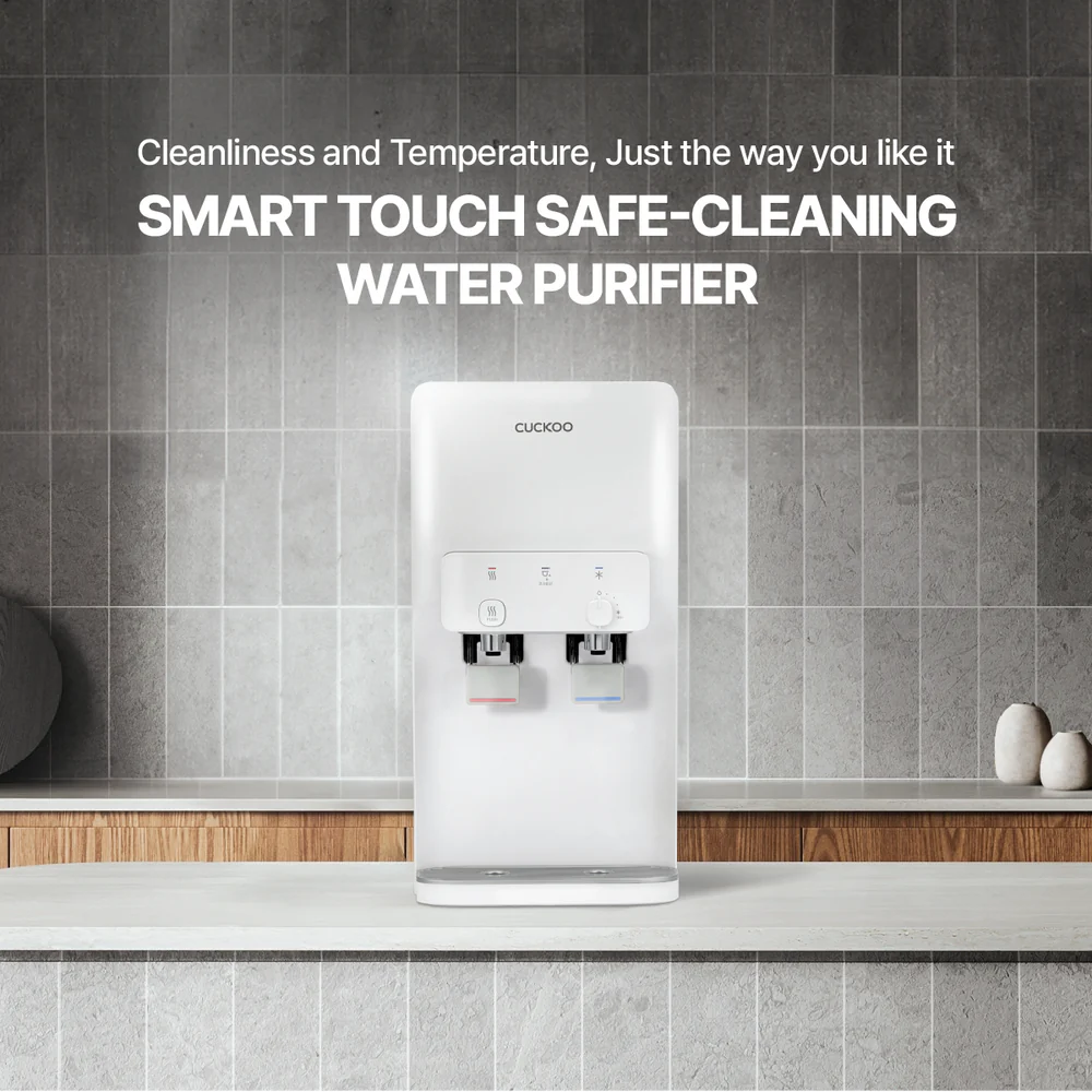 Smart Wheel + One-Touch Cleaning Water Purifier (CP-WN601HW)