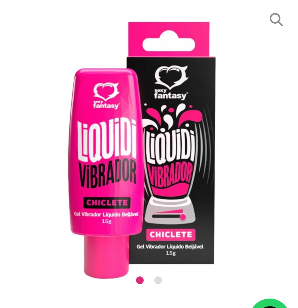 Bisnaga Liquidi Vibrador Sexy Fantasy