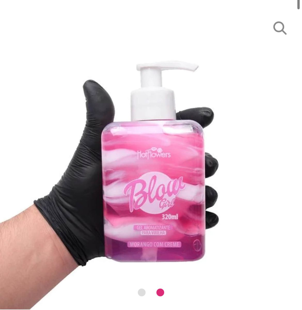 BLOW GIRL GEL AROMATIZANTE PARA VIRILHA HOT FLOWERS