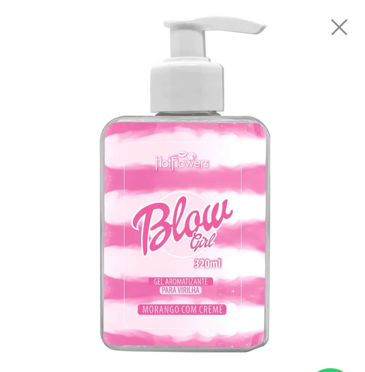 BLOW GIRL GEL AROMATIZANTE PARA VIRILHA HOT FLOWERS