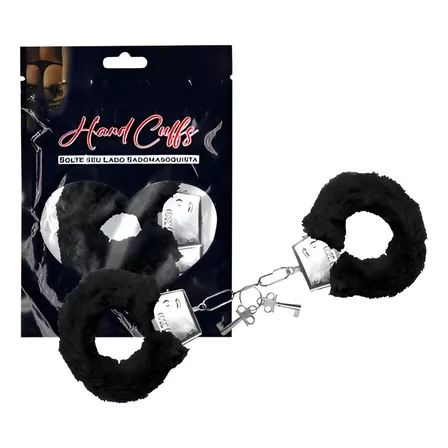 Algema em Metal Com Pelúcia