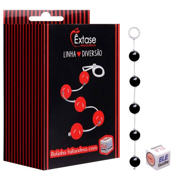 BOLINHA TAILANDESA M COM DADINHO ÊXTASE