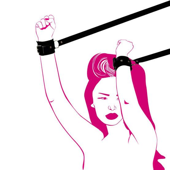 ALGEMA BRACELETE COM TIRAS PARA AMARRAR