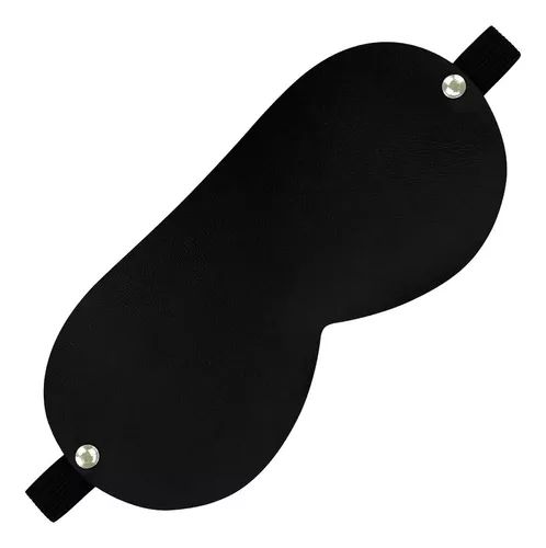 Venda Arredondada Preta Tapa Olho