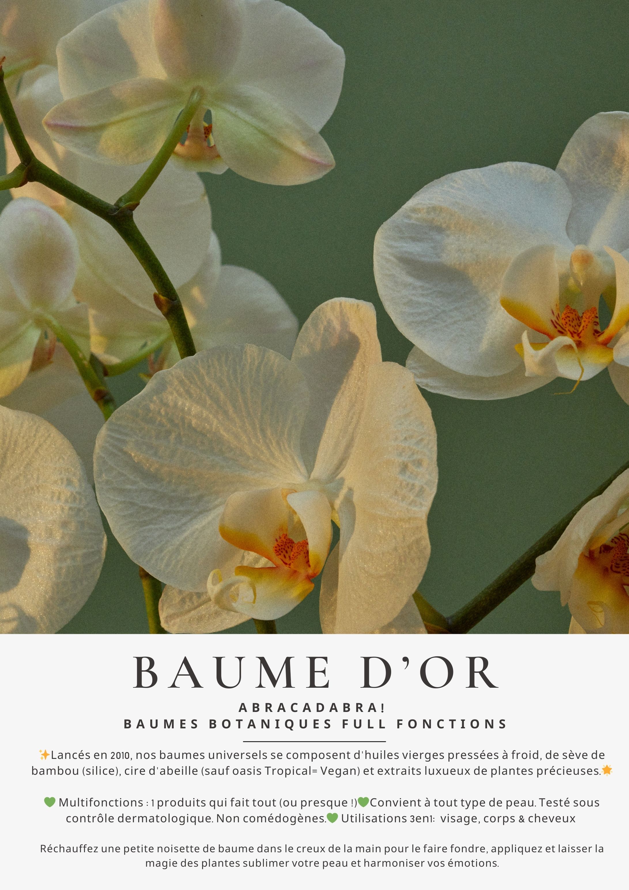 Baume Oasis Tropical - Fleur de tiaré 