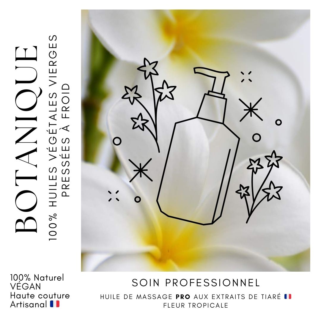 Huile de massage Fleurs