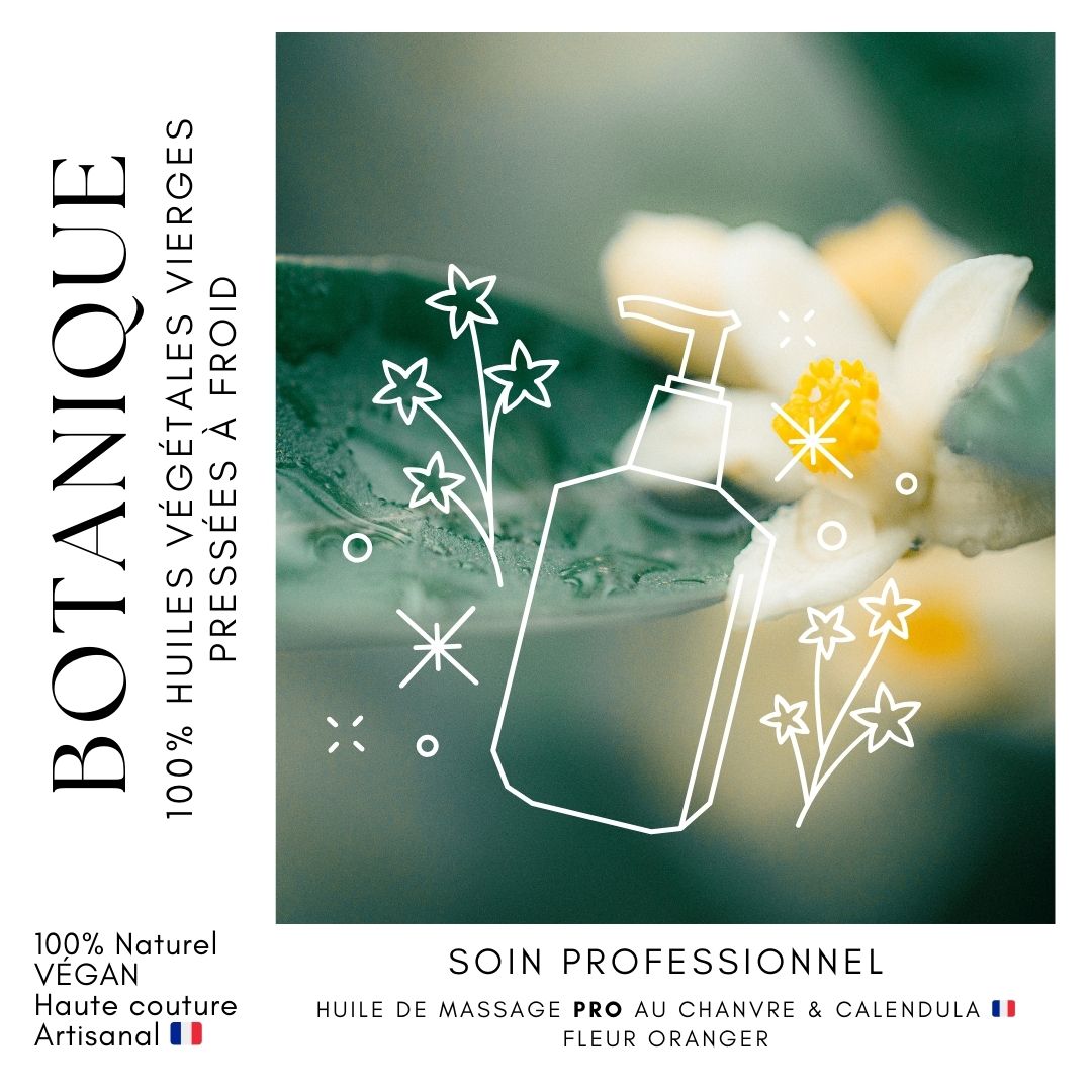 Huile de massage Fleurs