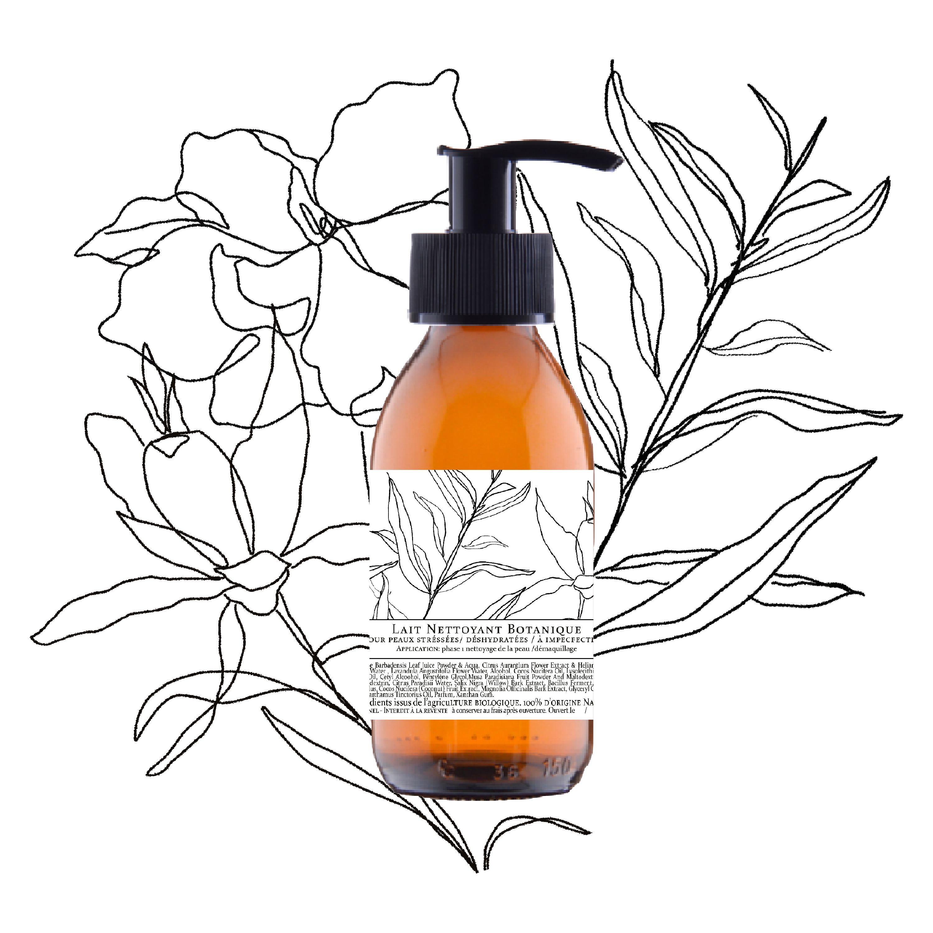 Lait Nettoyant Démaquillant Botanique