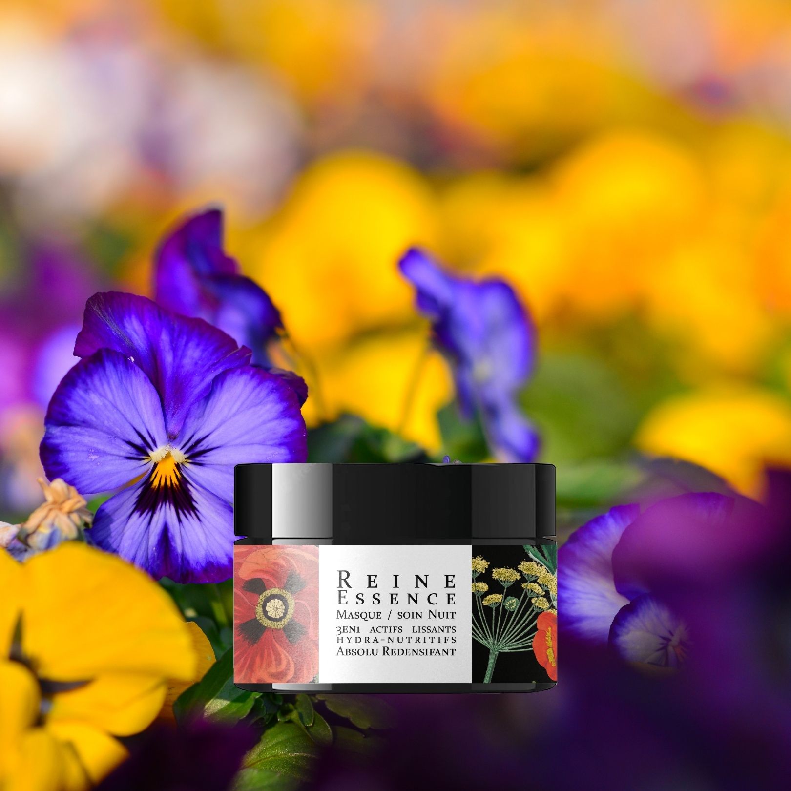 Reine Essence - Pensée Sauvage, Coquelicot & Eaux cellulaires de fruits