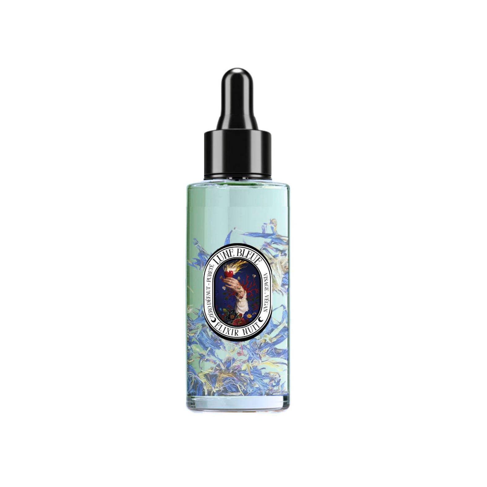 Lune Bleue - À la Phycocyanine, Ferments de Papaye & Réglisse