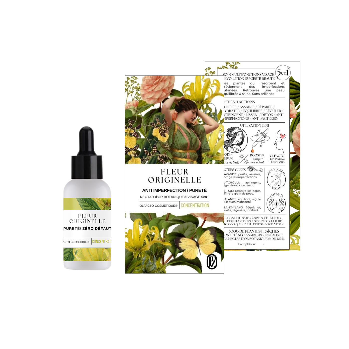 Fleur Originelle- Pureté / Équilibre / Anti imperfection