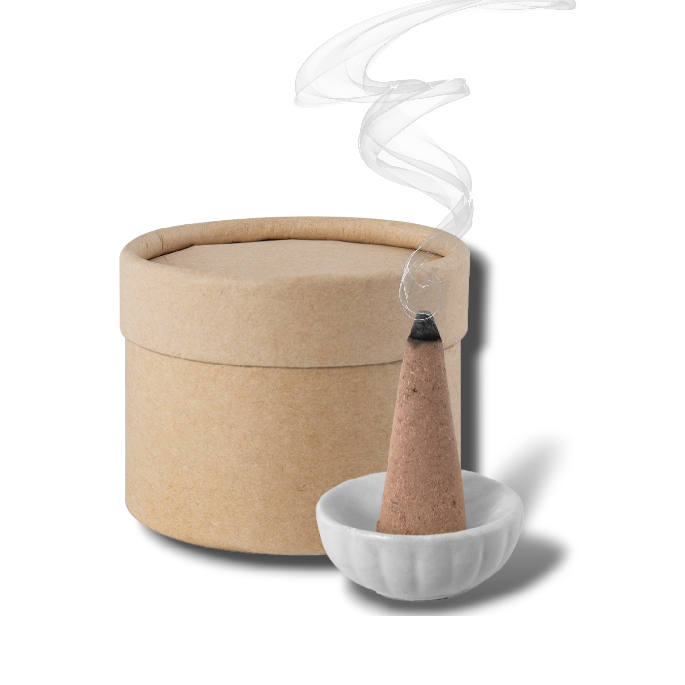 Cône d'encens avec boîte