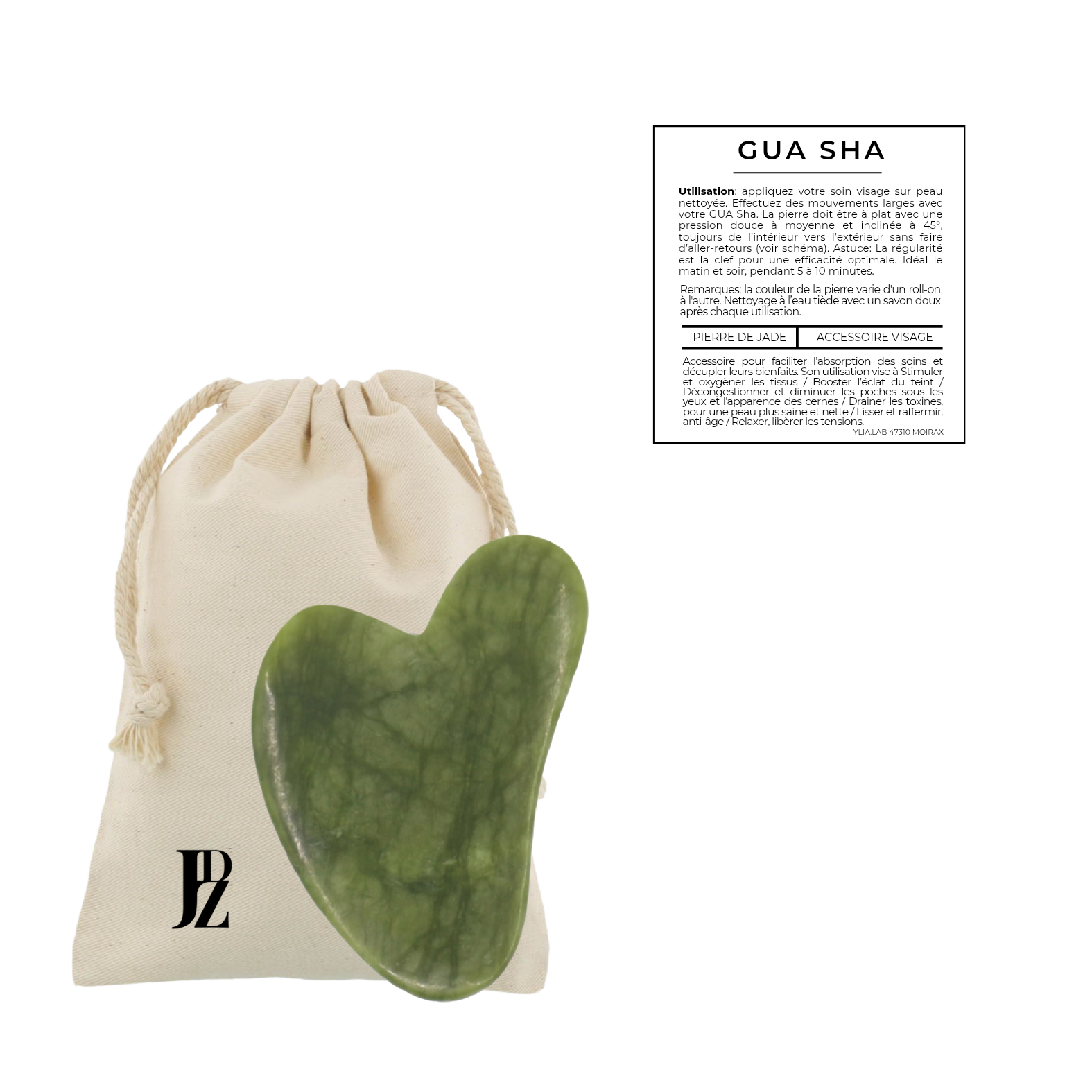Gua Sha en jade