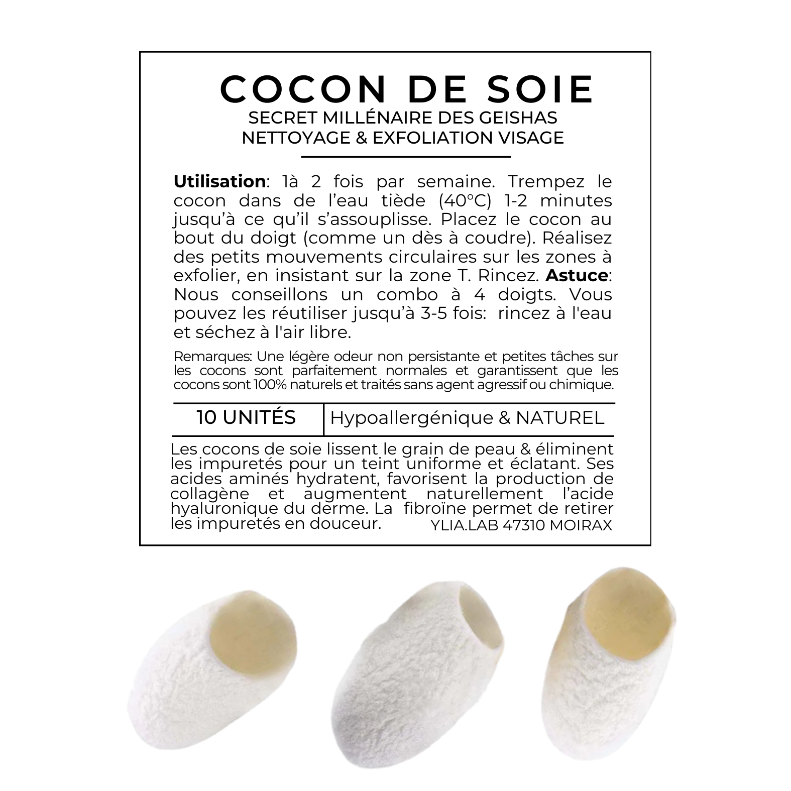Cocons de soie