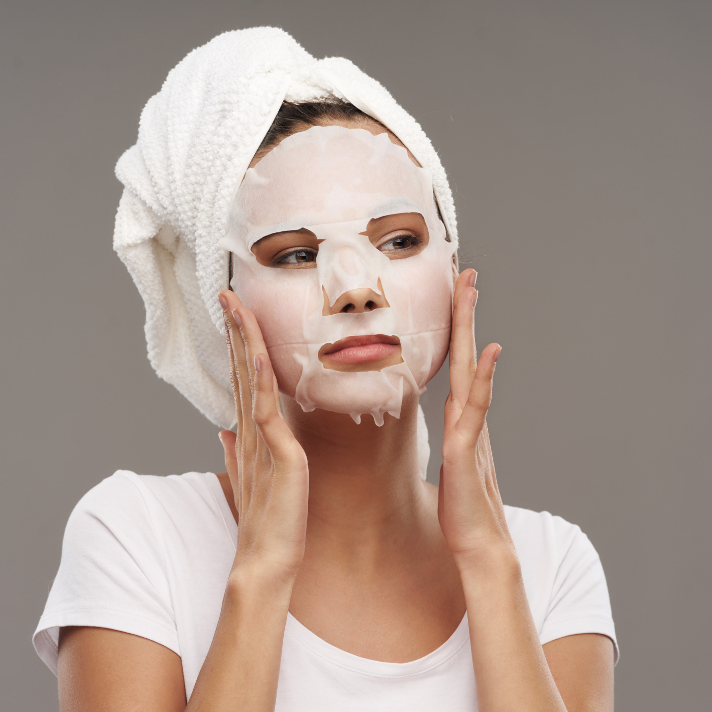 Masque compressé visage
