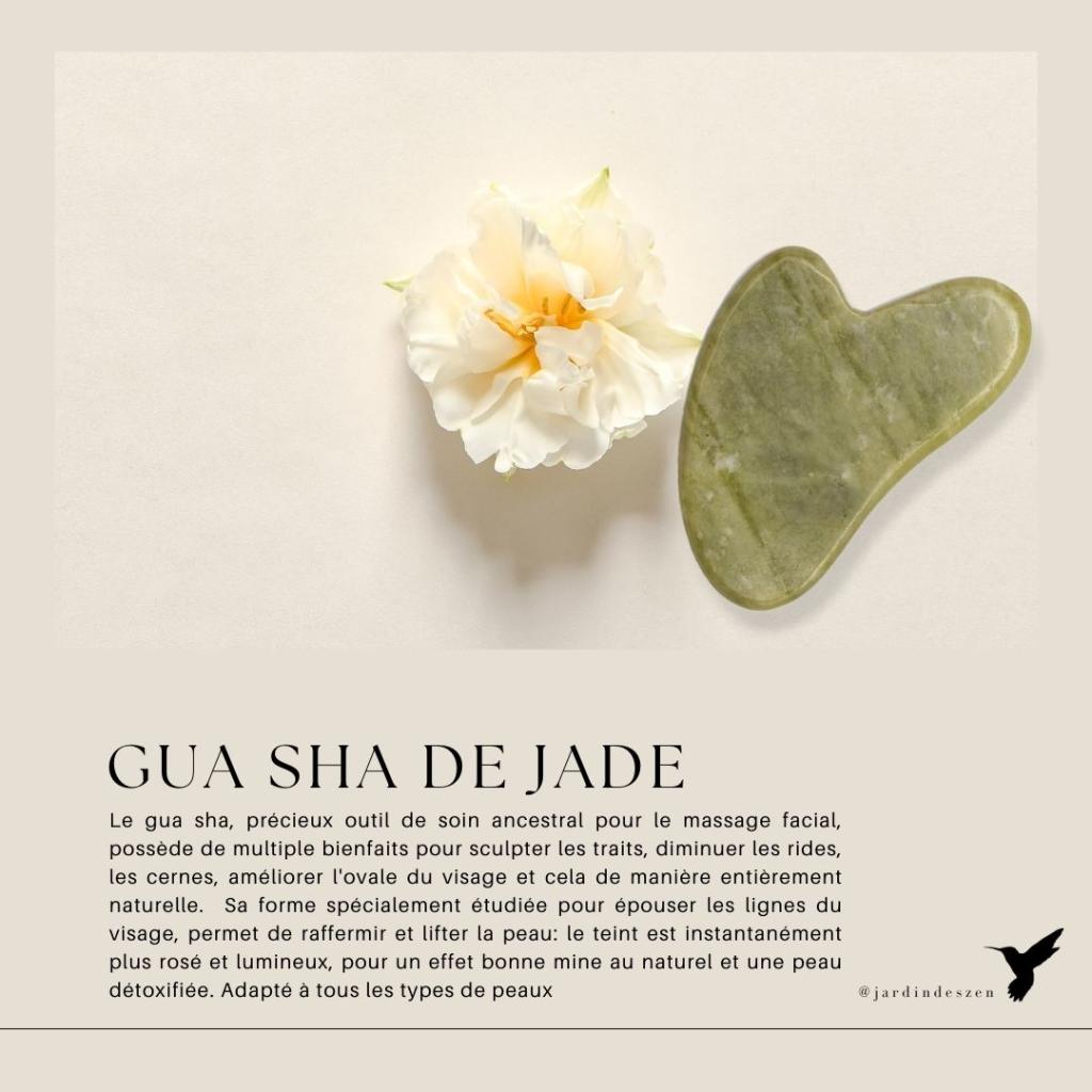 Gua Sha en jade