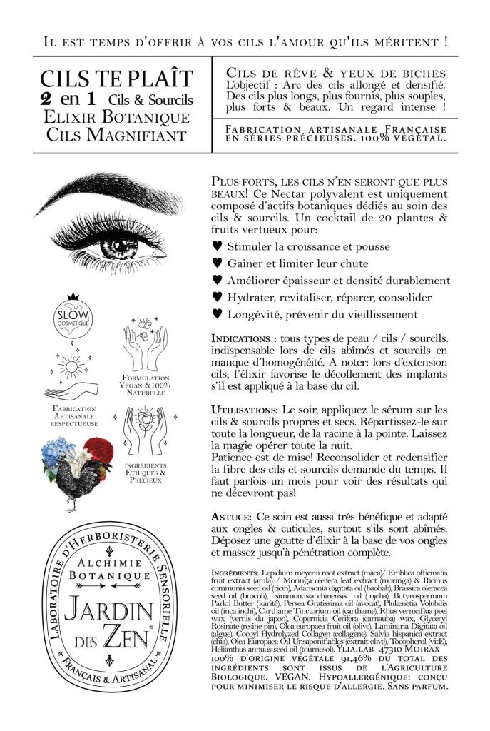 Cils te plaît - Élixir pour cils