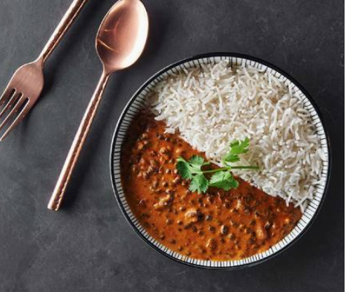 Dal Makhani with Rice